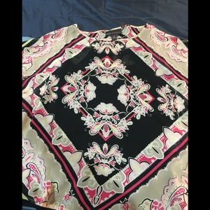 Dana Buchman multi color top